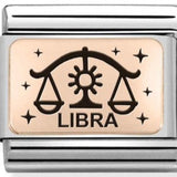 Nomination Classic Rose Gold Zodiac Libra Charm