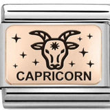 Nomination Classic Rose Gold Zodiac Capricorn Charm