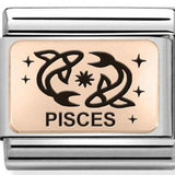 Nomination Classic Rose Gold Zodiac Pisces Charm