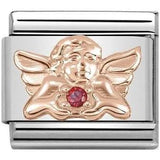 Nomination Classic Rose Gold CZ Angel Of Love Charm