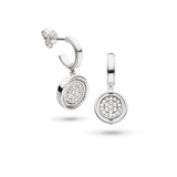 Kit Heath Céleste Eclipse Lux Pavé Spinner Hoop Earrings