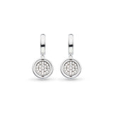 Kit Heath Céleste Eclipse Lux Pavé Spinner Hoop Earrings