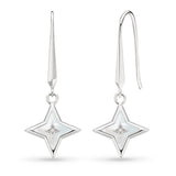 Kit Heath Céleste Astoria Glitz Mother of Pearl Star Drop Earrings SALE