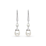 Kit Heath Revival Glitz Pearl Drop Earrings