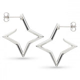 Kit Heath Céleste Astoria Star Outline Hoop Earrings SALE