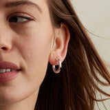 Kit Heath Céleste Eclipse Outline Hoop Earrings SALE
