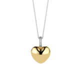 Ti Sento Heart Shape Gold Pendant Necklace SALE
