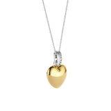 Ti Sento Heart Shape Gold Pendant Necklace SALE