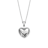 Ti Sento Heart Shape CZ Pendant Necklace SALE
