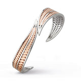 Kit Heath Blossom Eden Blush Leaf Cuff Bangle SALE