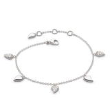 Kit Heath Desire Cherish Precious Heart Station Bracelet