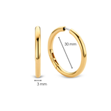 Ti Sento XL Hoop Earrings