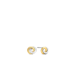Ti Sento Linking Circles Stud Earrings SALE