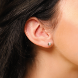Ti Sento Cushion CZ Stud Earrings SALE