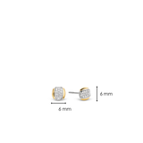 Ti Sento Cushion CZ Stud Earrings SALE