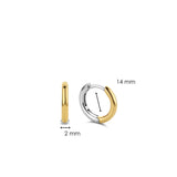 Ti Sento Small Hoop Earrings