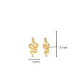Ti Sento Snake Stud Earrings SALE