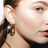 Ti Sento Radiant Sun CZ Hoop Earrings SALE