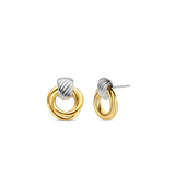 Ti Sento Interlocking Circles Large Stud Earrings SALE