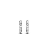 Ti Sento Deco CZ Hoop Earrings SALE