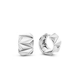 Ti Sento Pyramid Hoop Earrings SALE