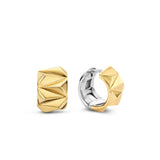 Ti Sento Pyramid Hoop Earrings SALE