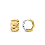 Ti Sento Pyramid Hoop Earrings SALE