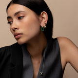 Ti Sento Pyramid Hoop Earrings SALE