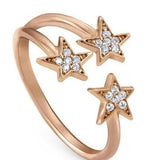 Nomination Stella Star Triple Cuff Ring SALE