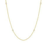 Nomination Bella Bloom Long Necklace, Sterling Silver Gold Plated CZ SALE