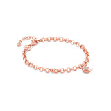 Nomination SweetRock Romance Moon Bracelet, Sterling Silver Rose Plated CZ SALE