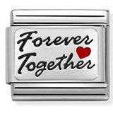 Nomination Classic Silver Enamel Together Forever Charm