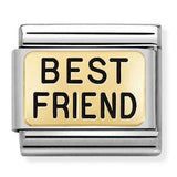 Nomination Classic Gold Best Friend Charm