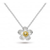 Kit Heath Blossom Wood Rose Necklace