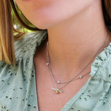 Kit Heath Blossom Flyte Honey Bee Midi Necklace