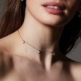 Kit Heath Céleste Eclipse Dangle Disc Station Necklace