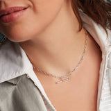 Kit Heath Revival Figaro Chain Link T-bar Style Necklace