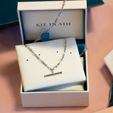 Kit Heath Revival Figaro Chain Link T-bar Style Necklace