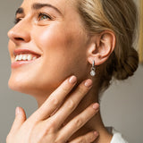 Ti Sento Elegant Round CZ Ear Charms