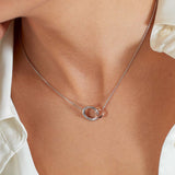Kit Heath Bevel Cirque Link Blush Necklet