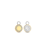Ti Sento Radiant Sun CZ Ear Charms SALE