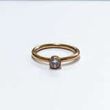 Edblad Belle Uno Solitaire Rose Ring SALE