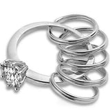 Clogau Gold Solitaire Keyring