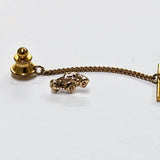 DAV9029/09C 9ct Yellow Gold Morgan Tie Tack or Lapel Pin SALE