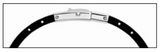 Nomination City Bracelet, Stainless Steel Rubber CZ