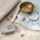 Clogau Gold Sterling Silver Fairies of the Mine Drop Earrings SALE