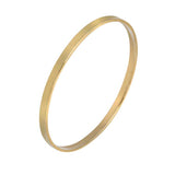 WS3214/11A 9ct Yellow Gold 4.5mm Flat Bangle
