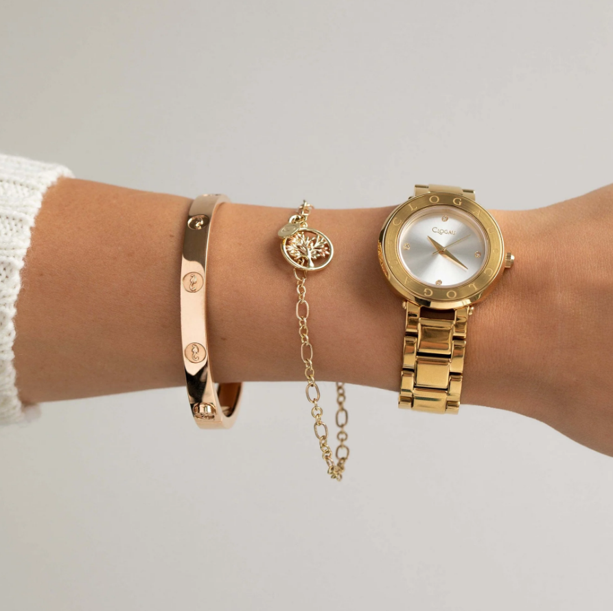Clogau Gold 9ct Gold Tree Of Life Bracelet WJ Shaw Jewellers