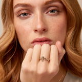 Clogau Tree of Life 9ct Gold Diamond Vine Ring