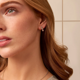 Clogau Tree of Life 9ct Gold Diamond Vine Stud Earrings